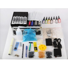 Tattoo Kit com 2 Rotary Digital tatuagem metralhadoras conjunto de equipamentos de alimentação